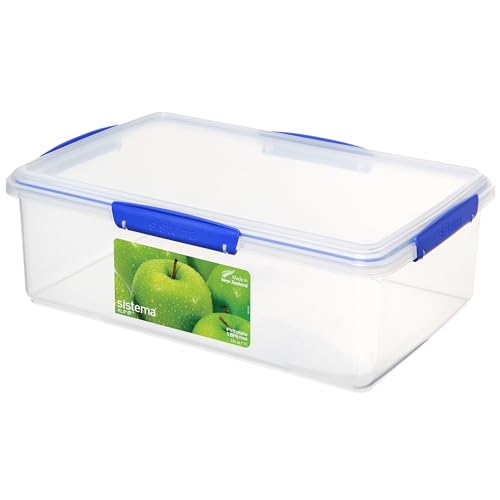Sistema KLIP IT Large 7L Food Storage Container, Airtight & Stackable, Dishwasher, Freezer, & Microwave-Safe, BPA-Free by Sistema - Used condition - US$16.28