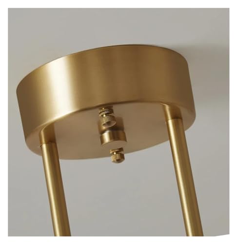 Mitigeur de cuisine LED en cuivre or | Robinet suspendu design - 2