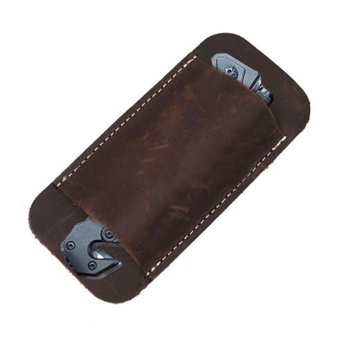 Mivceklw Vintage Leder Messerscheide 11,9 x 5,6 cm
