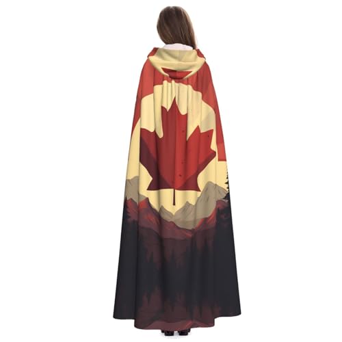 Veste à capuche Canada rétro pour vos soirées à thème et grands festivals