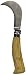 Imex El Zorro Girolock Navaja trinchete, Marrón, 8 cm