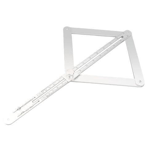 Herramienta Medidora de Ángulos Ajustable de Aleación de Aluminio miniatura 5
