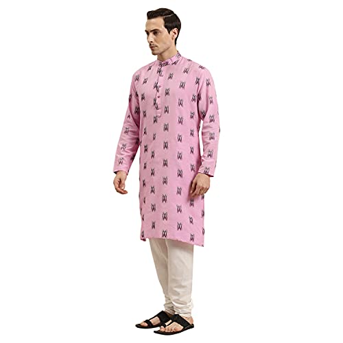 Image of SOJANYA (Since 1958 Men's Cotton Printed ONLY Kurta