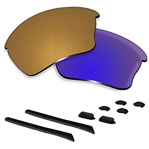 Image of Polarized Replacement Lenses & Rubber Kit for Oakley Half Jacket XLJ