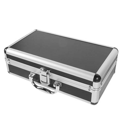 Coque en alliage d'aluminium pour microphone portable avec mousse triple couche spécial voyage