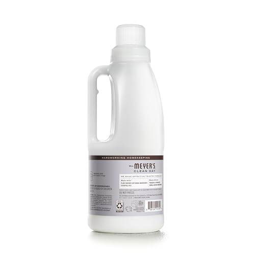 MRS. MEYER'S CLEAN DAY Liquid Fabric Softener, Infused with Essential Oils, Paraben Free, Lavender, 32 oz (32 Loads)