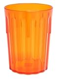 Harfield Vasos translúcidos de 250 ml/25 cl, 4 unidades, irrompibles, reutilizables, de policarbonato