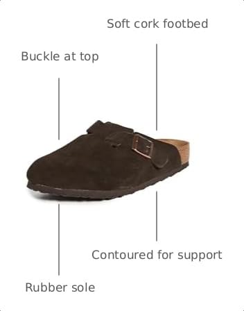 Image of Birkenstock Unisex Boston Soft Footbed Clogs