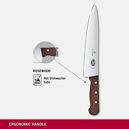 Victorinox Wood Collection 10" Chef's Knife, Rosewood - Thumbnail 4
