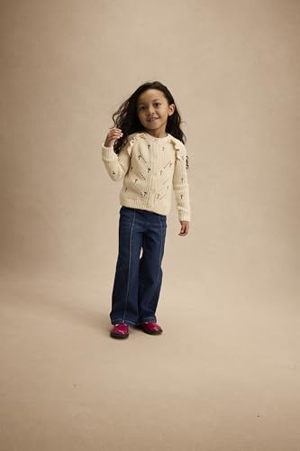 Image of Gymboree Girls' and Toddler Wide Leg Jeans