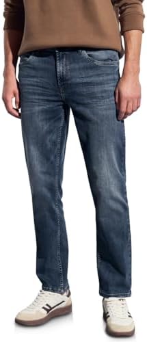 Street One MEN Straight Leg Jeans Dark Blue wash 29