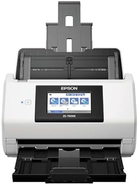 Epson DS-790WN network scanner with cordless access and 600 dpi color scanning