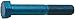 M12-1.75 x 120 mm. Class 10.9 Blue Phosphate Coarse Hex Head Cap Screws, 5 pk.