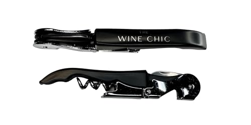 The Wine Chic Custom Wine Key - Engraved Wine Opener with Logo - Perfect Wedding Favors and Wine Bottle Opener Gift for Business Promotions and Party Gifts