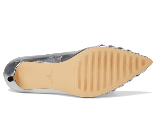 Marc Fisher LTD Women's Paria Silver Leather 5.5 Medium by Marc Fisher LTD - Used condition - Image 4