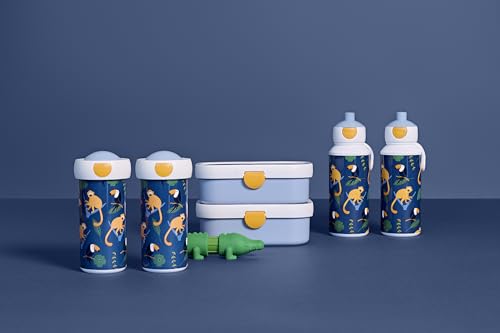 Mepal - Boîte à Déjeuner Campus - Lunch Box Bento Pour Enfants - Boite Repas Avec Compartiment Bento - Fermeture à Clip - Sans BPA Et Compatible Au Lave-Vaisselle - 750 Ml