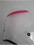 vinilo opaco Rosa Parabrisas Moto Tira (Rosa) para Scooter o Moto