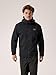 Arc'teryx Atom Hoody Men's - Redesign | Lightweight Insulated Jacket for Men with Hood | Moisture and Wind Resistance | Black, Large