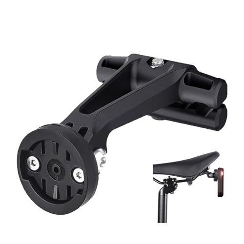 Soporte para Sillín de Bicicleta Compatible con Garmin Varia RTL515 RTL510 RVR315 TL300 Luces Traseras Radar,Montaje en Riel Accesorios Universales Ajustables Estables para Bicicleta Carretera MTB