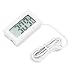 Produktbild Bequemer LCD-Kühlschrank-Gefrierschrank-Kühlschrank-Digital-Thermometer-Feuchtigkeits-Messgerät-Temperatur -50~110 ° c Weiß