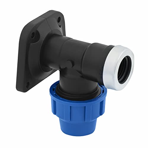 SmartProduct Plaque murale de compression coudé 25 mm x 3/4