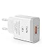 Schnellladegerät für iPhone von TOPK mit USB und Quick Charge 3.0