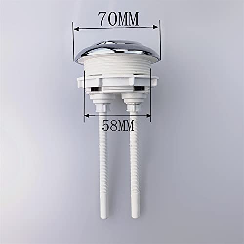 Bouton de chasse d'eau à double poussoir pour réservoir d'eau de toilette, grand design, bouton poussoir pour Closestool, FL21013