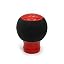 Gloss Red Microfiber Suede