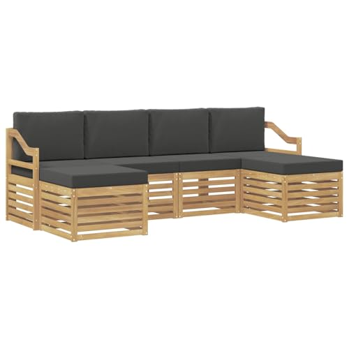 Confort en la terraza sin problemas de espacio gracias al sofá moderno de jardín modular 2