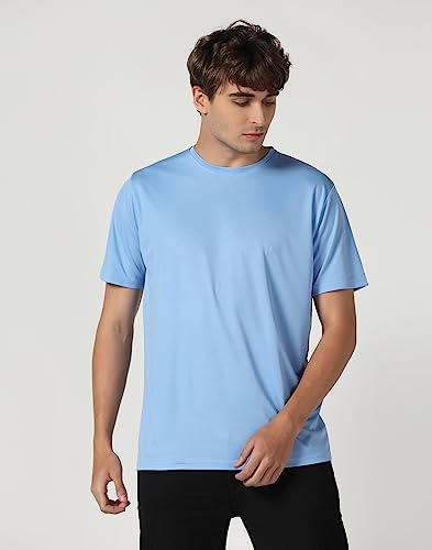 Image of INKKR Men's Short Sleeve Round Neck Dry Fit Multicolor T-Shirt Combo