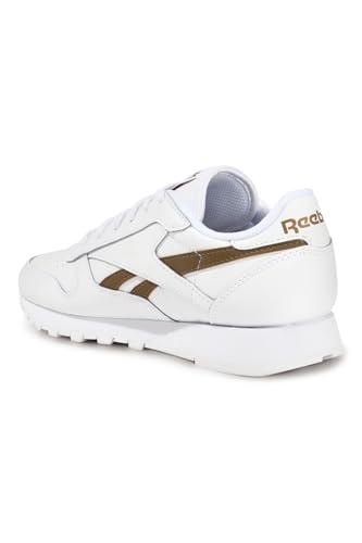 Image of Reebok Women's Classic Leather Trainers, White Trebro Ftwwht, 8.5 US