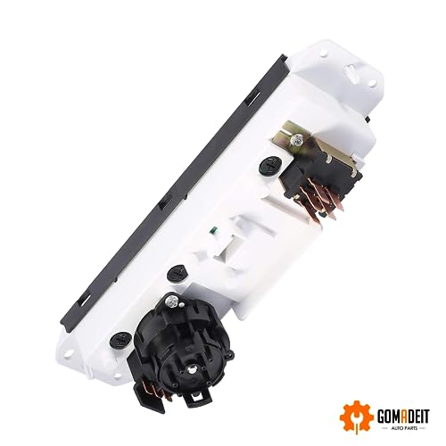 GOMADEIT Climate Control Module Compatible with Jeep Wrangler TJ AC Control Panel 1999 2000 2001 2002 2003 2004 Replace 55037473AB HS-373 HS373 SM2107 1S2187