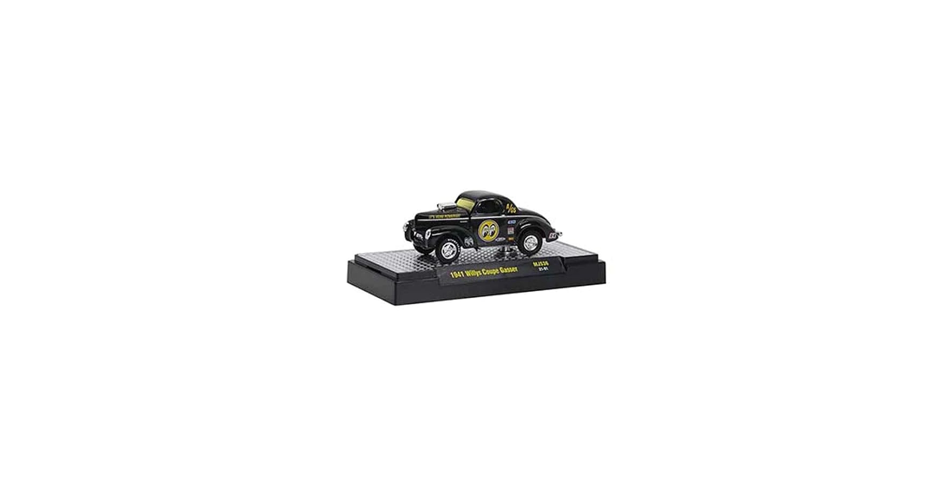 Willys Gassers ミニカーセット 激レア 1941 Willys Coupe Gasser Green (Weathered) 