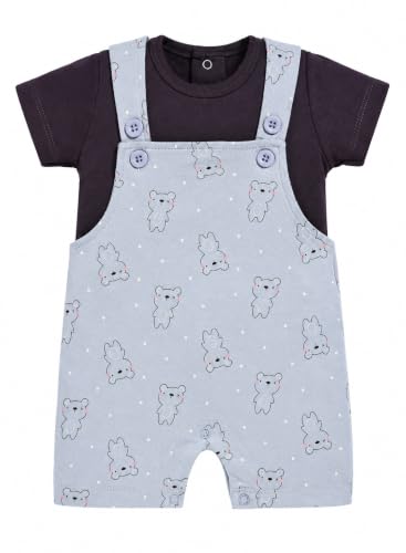 Image of BABY GO 100% Cotton Full Sleeves Dungaree /Overall for Baby Boys and Girls
