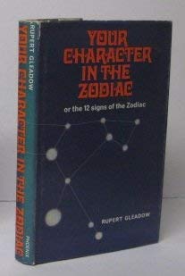 Hardcover Your character in the Zodiac; Book
