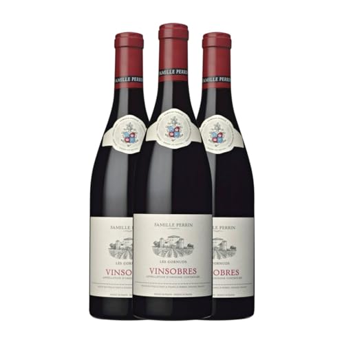 Famille Perrin Les Cornuds Vinsobres 75 cl Vino tinto (Caja de 3 Botellas de 75 cl)