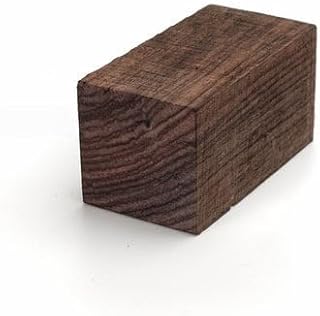 Pack of 5 Turning Blank - Bottle Stopper for Eco-Friendly Woodworking, Woodturning, Wood Lathe, Sustainable Wood, Woodcraft, DIY Projects 1.5 x 1.5 x 3 (East Indian Rosewood) by Exotic Wood Zone