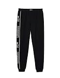 Elastischer Bund Lacoste-Men S Pyjamas Pants LW-3H2581-00, Navy Blau/Weiß, L