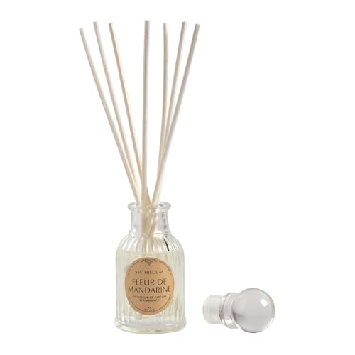 MATHILDE M. Diffuseur de Parfum d'ambiance Les Intemporelles 30 ML - Fleur de Mandarine