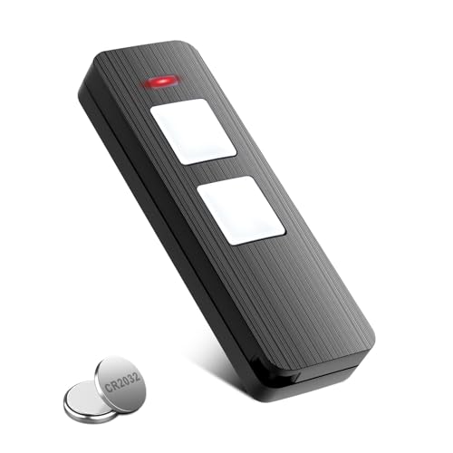 Wvoillty Mando a distancia para puerta de garaje de 868 MHz para transmisor, puerta de garaje de 2 canales, compatible con verano S10019-00001, 4018V0004, 4015862001900, código Rolling Code