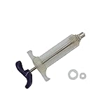 Reusable Veterinary Syringe Without Dose Nut – 10cc, 20cc, 30cc, 50cc | Durable Plastic Barrel | Luer-Lock...