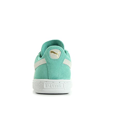 Image of PUMA Suede Classis Women's S6, Women's Low-Top Sneakers, Green (Green /White), 6 UK (39 EU)