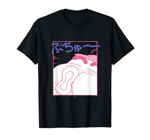 Crayon Shin-chan T-Shirt - Herren, Schwarz, S, Langarm, Klassische Passform, Polyester 100%, Cartoon, Manga-T-Shirt, Unique Manga Design