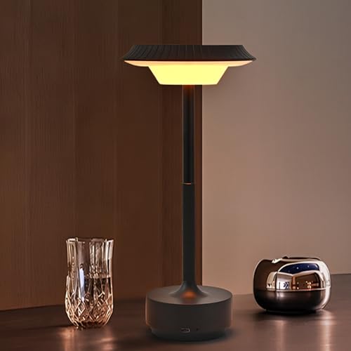 Lampe tactile rétro ufo rechargeable idée cadeau maison chambre - 7