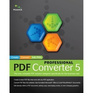 Nuance PDF Converter v.5.0 Professional - Complete Product - Standard ...