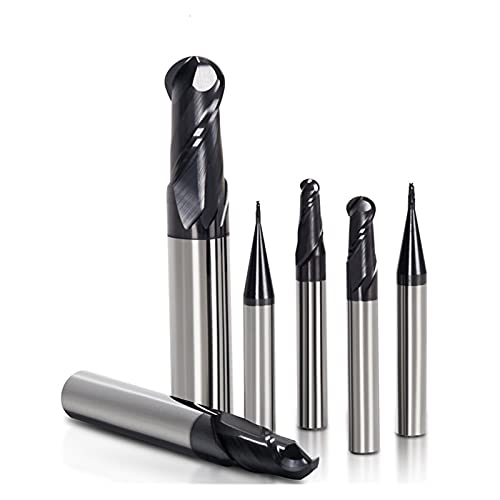 Fraise HRC 50 à bout sphérique R7.0 outils fraisage acier carbure de tungstène CNC