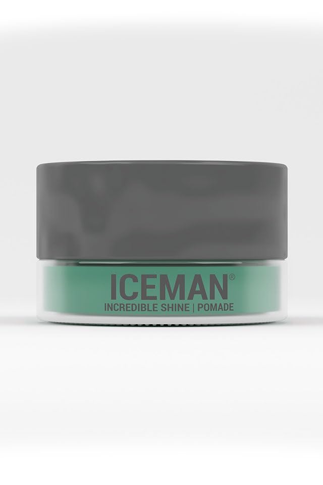 Helium For Men Iceman Hair Pomade (50) Medium Hold | Incredible Shine. Recommended for Slickbacks and Pompadour Hairstyles. - Image 6 thumbnail