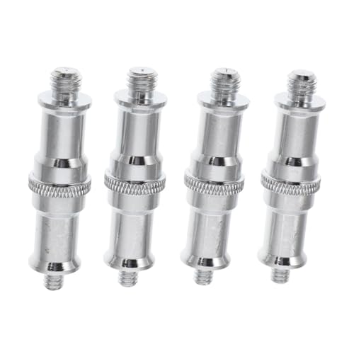Adaptador de tornillo 1/4 a 3/8 resistente de acero inoxidable Uonlytech para video