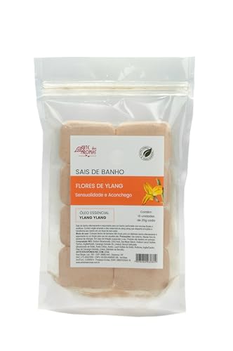Sais de Banho Flores de Ylang Arte dos Aromas c/10uni 20g cada