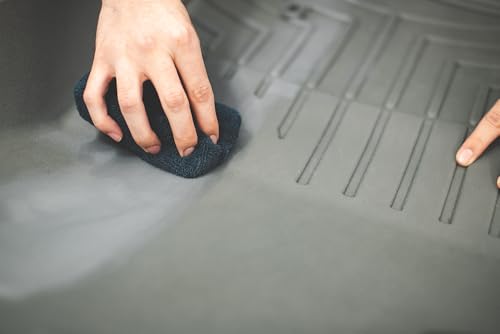 The Rag Company - Premium Grade Microfiber Detailing Applicator Sponges - Versatile Detailing Tool, Extra Absorbent, Able to Withstand Numerous Uses, 3in x 5in, Black (6-Pack)